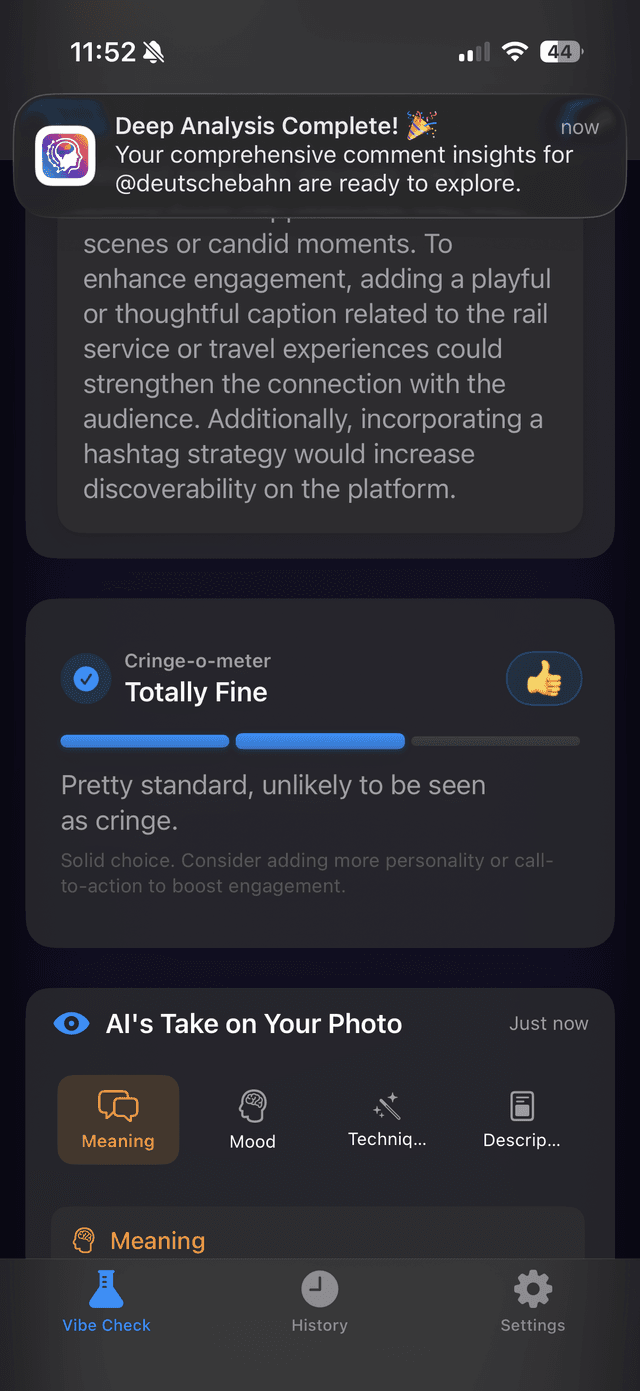 VibeEcho Screenshot 2