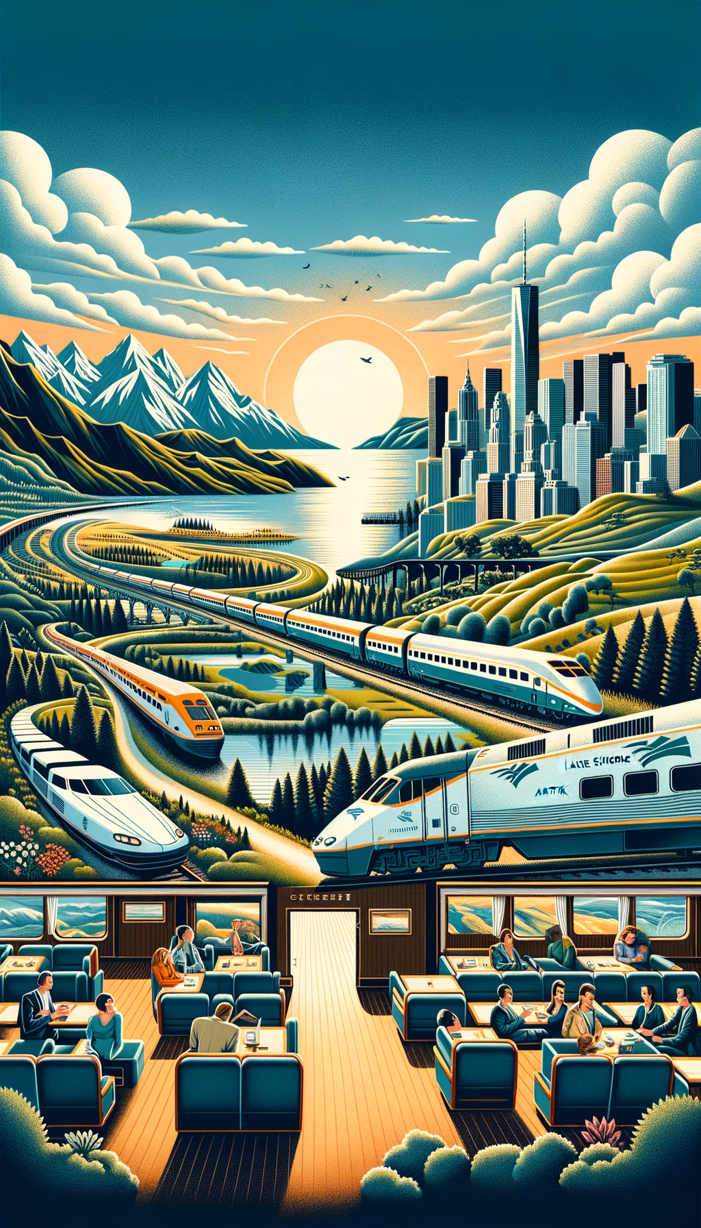 Experience America’s Epic Amtrak Adventure from Coast to Coast