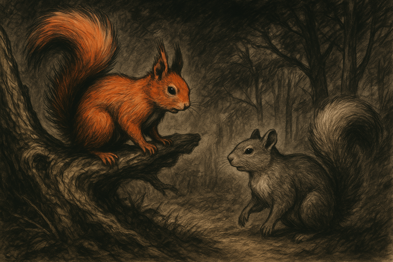 How Europe’s Squirrels Are Battling for Survival and Hope